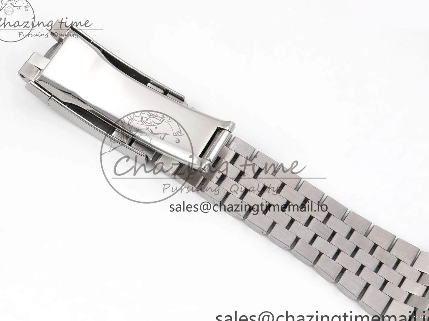 MiroTime 0406 HighPerformance DateJust 41 126334 EWEF Best Edition Black Stick Dial on Jubilee Bracelet A 1046